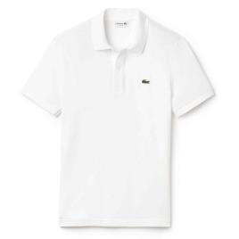 Slim Fit Camisa Polo De Manga Curta Petit Piqué 3XL White