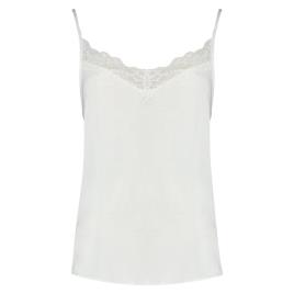 Camiseta Sem Mangas Appa Lace 40 Cloud Dancer / Detail Dtm Lace