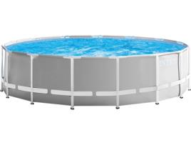 Piscina Tubular INTEX Prisma Frame (16805l - 457x122cm)