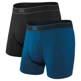 Boxer Daytripper Fly 2 Unidades S Black / City Blue Heather