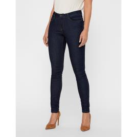 Sete Cintura Normal Calça Shape Up 500 XS Dark Blue Denim