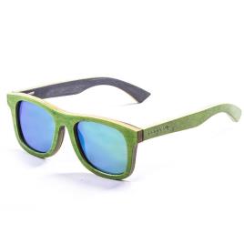 Oculos Escuros Sk8 CAT3 Skate Wood Green With Revo Green Lens