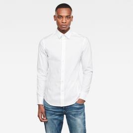 Camisa Manga Comprida Dressed Super Slim S White