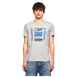 Camiseta De Manga Curta Diegos K38 XL Grey Melange (No Bros)