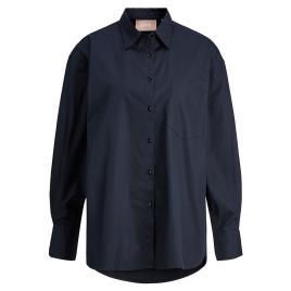 Camisa Manga Comprida Jamie Relaxed Poplin L Black
