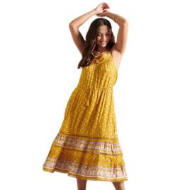 Vestido Curto Ameera Cami S Ochre