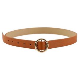 Cinto Bonna 80 cm Cognac / Detail Gold Buckle