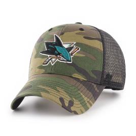 Boné Nhl San Jose Sharks Camo Branson Mvp One Size Camo