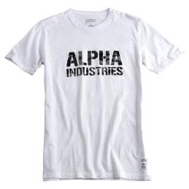Alpha Industries Camiseta De Manga Curta Camo Print M White