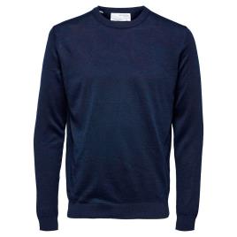 Camisola De Malha Town Merino Coolmax L Navy Blazer