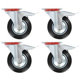 32 pcs rodas giratórias 160 mm