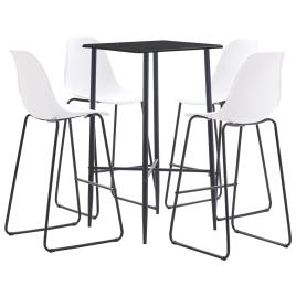 5 pcs conjunto de bar plástico branco