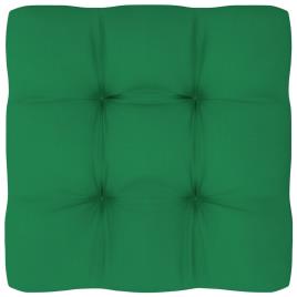 Almofadão para sofá de paletes 80x80x12 cm verde