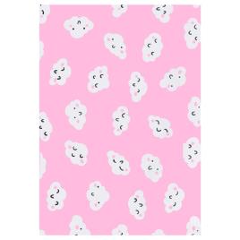 Tapete estampado 160x230 cm tecido multicor