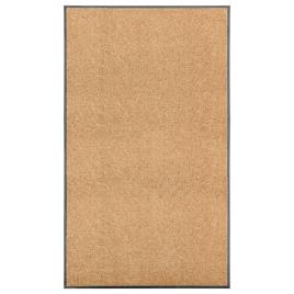 Tapete de porta lavável 90x150 cm creme