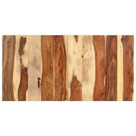 Tampo de mesa 120x60x(2,5-2,7) cm madeira de sheesham maciça