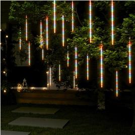 Luzes meteoro 20 pcs 50cm 720 luzes LED int./ext. colorido
