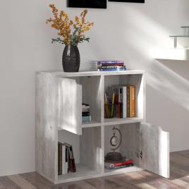 Estante 60x27,5x59,5 cm contraplacado cinzento-cimento