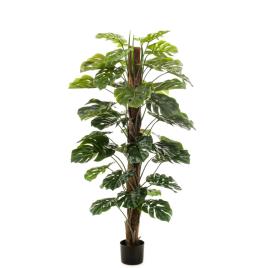 Emerald Costela-de-adão artificial com tronco 150 cm