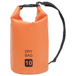 Bolsa impermeável 10 L PVC laranja