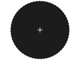 Tapete de salto para trampolim 3,66 m redondo preto