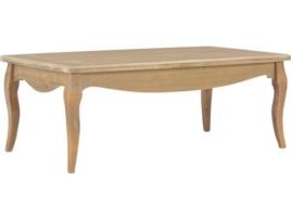 Mesa de centro 110x60x40 cm madeira de pinho maciça