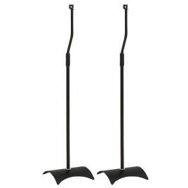 Suportes colunas universais 2 pcs preto