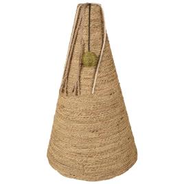 Cone arranhador para gatos 30x50 cm erva marinha