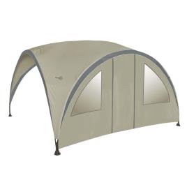 Bo-Garden Parede lateral c/ porta para abrigo de festas L bege 4472220