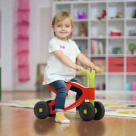 Bicicleta de passeio Flippi vermelho e verde