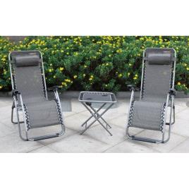 Conjunto de terraço 3 peças antracite 21DT-ANT-Uni