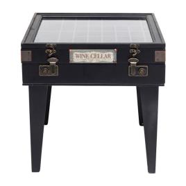 Mesa auxiliar collector negro