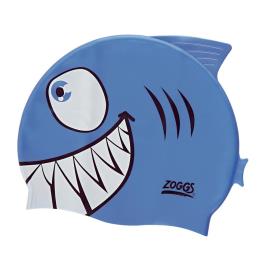 Touca Natação Character Silicone Junior One Size Shark
