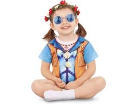 Fato de Bebé  T-Shirt Baby Hippie (6 meses)
