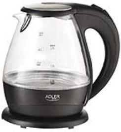 Ad 1224 Chaleira Elétrica 1,5 L 2000 W Pret.