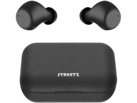 Auriculares Bluetooth True Wireless  TWS-1110 (In Ear - Microfone - Preto)