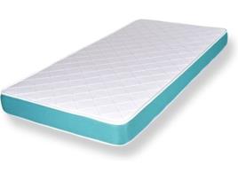 Colchão KIMBED Mosa Branco (Viscoelástico - 90x190x14 cm)
