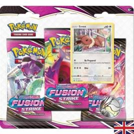 Pokémon S&S 8 Fusion Strike 3 Pack Blister