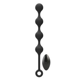 Esferas Anais Nexus  Quattro Remote Control Vibrating Pleasure Beads Black (25 cm)