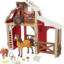 Spirit Celeiro Com Cavalo De Brinquedo E Acessórios De Fazenda One Size Multicolor