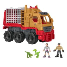 Imaginext Caminhão De Brinquedo Para Transporte De Dinossauros Do Jurassic World One Size Multicolor
