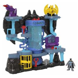 Dc Batcaverna Casa De Brinquedos Com Luzes E Sons Para Figuras Bat Tech One Size Multicolor