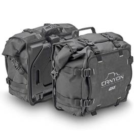 Givi Alforjes Laterais Grt720 Canyon 25+25l One Size Black