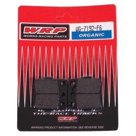 F6 Off Road Front Brake Pads One Size Black