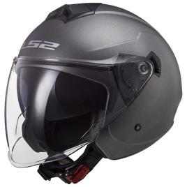 Capacete Jet Of573 Twister Ii M Solid / Matt Titanium