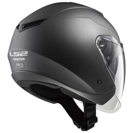 Ls2 Capacete Jet Of573 Twister Ii M Solid / Matt Titanium