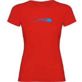 Camiseta De Manga Curta Motorbike Estella XL Red