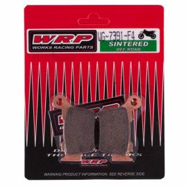 Wrp F4 Off Road Rear Brake Pads One Size Pink