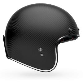 Capacete Jet Custom 500 Carbon S Matte Black