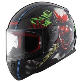 Capacete Integral Ff353 Rapid Happy Dreams XL Black / Red / Green